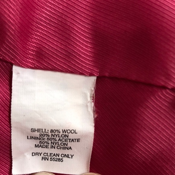 Pink Express wool peacoat - Picture 7 of 7